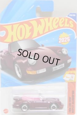 画像1: 【PORSCHE 911 TURBO CABRIOLET】REDBROWN (NEW CAST)