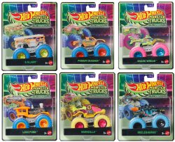 画像1: 【仮予約】PRE-ORDER - 2026 HW MONSTER TRUCKS! 【光る！モンスタートラック Eアソート (6個入り）】(2026年1月下旬入荷予定）