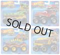 【仮予約】PRE-ORDER - 2026 HW MONSTER TRUCKS! 【モンスタートラック トランスポーター Jアソート (4個入り）】(2026年1月下旬入荷予定）