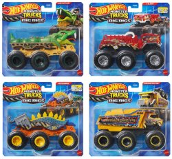 画像1: 【仮予約】PRE-ORDER - 2026 HW MONSTER TRUCKS! 【モンスタートラック トランスポーター Jアソート (4個入り）】(2026年1月下旬入荷予定）
