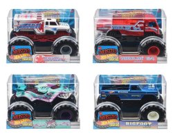 画像1: 【仮予約】PRE-ORDER - 2026 HW MONSTER TRUCKS! 【1/24 ビッグサイズ　Bアソート4種セット】レスキュー・ランペイジャー/ハウリン 64/グレート・バイト/ビッグフット (2026年1月下旬入荷予定）(お取り置き不可）