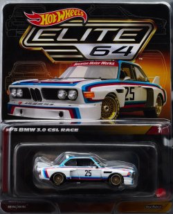 画像1: 2025 RLC EXCLUSIVE "ELITE 64" 【1975 BMW 3.0 CSL RACE】WHITE/RR