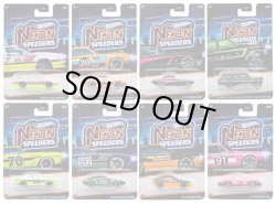 画像1: 【仮予約】PRE-ORDER - 2026【ネオン・スピーダーズ アソート Fアソート(10個入り)】ボルボ 850 エステート/カスタム フォード マーヴェリック/'62 コルベット/'64 シェビー ノヴァ ギャッサー/'70 ダッジ ヘミ チャレンジャー/フォルクスワーゲン SP2/'85 ホンダ CR-X/'71 ポルシェ 911(2026年2月中旬入荷予定）