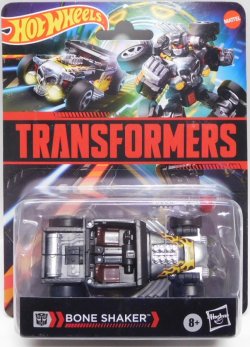 画像1: 【US版】2026 HASBRO X MATTEL【"HOT WHEELS TRANSFORMERS" BONE SHAKER】BLACK (予約不可)