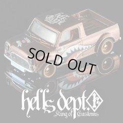 画像1: HELLS DEPT 2025 - DOUBLE LOSER[S] 【SHARKMOUTH MINI PICKUP (カスタム完成品）】COPPER?/RR （送料サービス適用外）