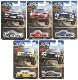 画像1: 【仮予約】PRE-ORDER - 2026 HW オートモーティブ【ラリー・レーサーズ 5種セット】'87 アウディ・クワトロ/ホンダ S800 レーシング/フォード・エスコート RS 2000/'71 ダットサン 510/ランチア・ラリー037 (2026年3月上旬入荷予定）