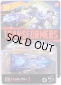 【US版】2026 HASBRO X MATTEL【"HOT WHEELS TRANSFORMERS" TWIN MILL】BLUE (予約不可)