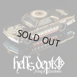 画像1: HELLS DEPT 2025 - DOUBLE LOSER[S] 【SHARKMOURTH CHEVROLET CORVAIR (カスタム完成品）】BLACK-DK.BROWN/RR （送料サービス適用外）