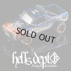 画像1: HELLS DEPT 2025 - DOUBLE LOSER[S] 【SHARMOUTH SUBARU BRAT (カスタム完成品）】RED-BLUE/RR （送料サービス適用外）