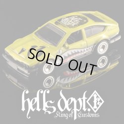 画像1: HELLS DEPT 2025 - DOUBLE LOSER[S] 【SHARKMOUTH ALFAROMEO GTV (カスタム完成品）】LIME/RR （送料サービス適用外）