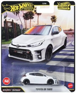 画像1: 【仮予約】PRE-ORDER - 2026 HW BOULEVARD 【トヨタ GR ヤリス】WHITE/RR(2026年4月下旬入荷予定)