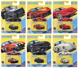 画像1: 【仮予約】PRE-ORDER - 2026 MATCHBOX COLLECTORS【"F"アソート 8個入り】2023 ダッジチャージャー パーシュート/2020 シェビー コルベット/1990 シェビー コルベット ZR1/1984 トヨタ MR2/1988 ポルシェ 911 ターボ スラントノーズ/ポルシェ 356A (2026年4月下旬入荷予定）