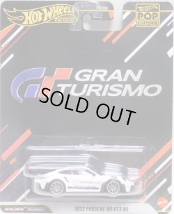 画像1: 2026 POP CULTURE【"GRAN TURISMO" 2022 ポルシェ 911 GT3 RS】WHITE/RR (予約不可）