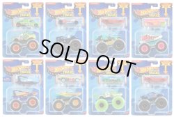 画像1: 【仮予約】PRE-ORDER - 2026 HW MONSTER TRUCKS! 【モンスタートラック + ダイキャストカー  Tアソート (8個入り）】（お取り置き不可）(2026年5月上旬入荷予定）