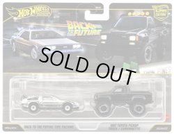 画像1: 【仮予約】PRE-ORDER - 2026 HW CAR CULTURE "PREMIUM 2PACK" 【バック・トゥ・ザ・フューチャー タイムマシン/1987 トヨタ ピックアップ トラック】ZAMAC/BLACK/RR (2026年5月末頃入荷予定）