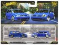 【仮予約】PRE-ORDER - 2026 HW CAR CULTURE "PREMIUM 2PACK" 【2004 フォルクスワーゲン ゴルフ R32/フォルクスワーゲン ゴルフ MK7】BLUE/RR (2026年5月末頃入荷予定）