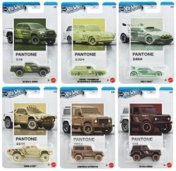 画像1: 【仮予約】PRE-ORDER - 2026【パントーン　Bアソート - オフロードラリー(10個入り)】'20 トヨタ タコマ/カスタム ’69 フォルクスワーゲン スクエアバック/ラリー フィナーレ/サンドブラスタ/ランドローバー ディフェンダー 90/'67 フォード ブロンコ(2026年6月上旬入荷予定）