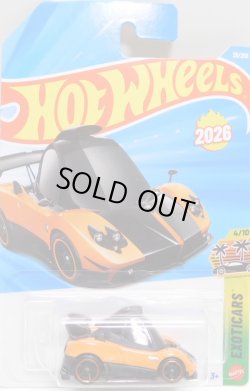 画像1: 【PAGANI ZONDA CINQUE (TOONED)】ORANGE-BLACK (NEW CAST)