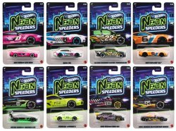 画像1: 【仮予約】PRE-ORDER - 2026【ネオン・スピーダーズ アソート Gアソート(10個入り)】2017 日産 GT-R（R35）/BMW M4/'22 フォード マーベリック カスタム/2017 カマロ ZL1/アストンマーティン バンテージ GTE/ポルシェ ケイマン S/2016 スバル WRX STI/2004 マツダ マツダスピード ミアータ(2026年7月初旬入荷予定）