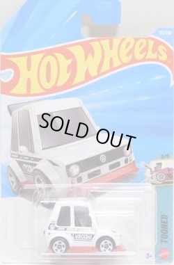 画像1: 【TOONED VOLKSWAGEN GOLF MK1】WHITE