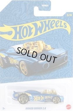 画像1: 【US版】2026 HW 58TH ANNIVERSARY PEARL & CHROME SERIES2【RODGER DODGER 2.0】BLUE-GOLD (予約不可)