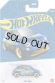 【US版】2026 HW 58TH ANNIVERSARY PEARL & CHROME SERIES2【FIAT 500e】BLUE-GOLD (予約不可)