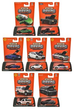 画像1: 【仮予約】PRE-ORDER - 【2026 MATCHBOX MOVING PARTS　"N"アソート 8個入り】ポルシェ タイカン GTS スポーツ ツーリスモ/1994 フォード F-150 SVT ライトニング/2024 マクラーレン GTS/2024 トヨタ ヤリス GR ラリー2/1993 スバル レガシィ RS/2024 トヨタ ランドクルーザー 70 シリーズ/2024 シェビー ブレイザー EV(2026年7月下旬入荷予定）
