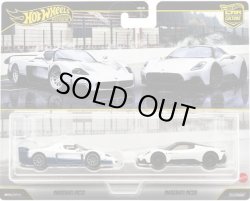 画像1: 【仮予約】PRE-ORDER - 2026 HW CAR CULTURE "PREMIUM 2PACK" 【マセラティ MC12/マセラティ MC20】WHITE/RR(2026年8月上旬入荷予定）