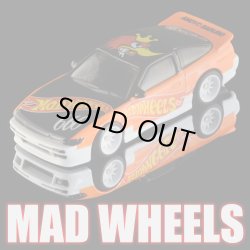 画像1: MAD WHEELS (マッドホイール） 【"MAD WHEELS RACING" NISSAN SILEIGHTY (カスタム完成品）】ORANGE-BLACK/RR (送料サービス適用外) 