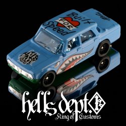 画像1: HELLS DEPT 2026 - DOUBLE LOSER[S] 【"BUILT FOR SPEED" ALFA ROMEO GIULIA TI (カスタム完成品）】LT.BLUE/RR （送料サービス適用外）