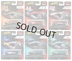 画像1: 【仮予約】PRE-ORDER - 2025 HW FORMULA 1 【"FORMULA 1" レース Lアソートメント(8個入り)】マクラーレン(#81)/スクーデリア・フェラーリ HP (#44)/マネーグラム・ハース(#87)/ビザ・キャッシュアップ レーシングブルズ(#6)/メルセデス-AMG ペトロナス(#12)/アストンマーティン アラムコ(#18)(2026年8月下旬入荷予定）