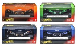 画像1: 【仮予約】PRE-ORDER - 2025 HW FORMULA 1 【"FORMULA 1" プレミアム レース 2パック Bアソート(4個入り)】マクラーレン フォーミュラ 1 チーム/キック ザウバー F1チーム/オラクル レッドブル・レーシング/アトラシアン ウィリアムズ レーシング(2026年8月下旬入荷予定）