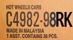 画像1: 【仮予約】PRE-ORDER 【HOT WHEELS ベーシック　2026 "K"アソート 36台入り (国内流通版)】 (お取り置き不可）(2026年10月初旬入荷予定)
