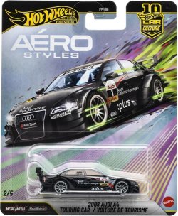 画像1: 【仮予約】PRE-ORDER - 2026 HW CAR CULTURE "エアロスタイルズ" 【2008 アウディ A4 ツーリング カー】BLACK/RR(2026年10月中旬入荷予定）