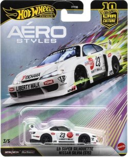 画像1: 【仮予約】PRE-ORDER - 2026 HW CAR CULTURE "エアロスタイルズ" 【LB スーパー シルエット 日産 シルビア (S15)】WHITE/RR(2026年10月中旬入荷予定）
