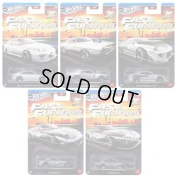 画像1: 【仮予約】PRE-ORDER - 2026 HW FAST & FURIOUS 【ワイルド・スピード テーマ Qアソート - 25周年記念 5種セット】1993 ホンダ シビック クーペ EX EJ1/1970 ダッジ チャージャー R/T/1995 三菱エクリプス/1995 マツダ RX-7/トヨタ スープラ(2026年10月下旬入荷予定）