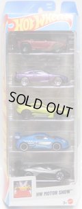 【US版】2026 5PACK 【HW MOTOR SHOW】'15 Jaguar F-Type Project 7/2009 Nissan GT-R/Aston Martin Vantage GT3/Renault Sport R.S. 01/Celero GT（予約不可）