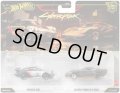 【仮予約】PRE-ORDER - 2026 HW CAR CULTURE "PREMIUM 2PACK" 【"CYBER PUNK 2077" ポルシェ 930 / クアドラ ターボ-R V-テック】SILVER/BLACK/RR(2026年10月末頃入荷予定）