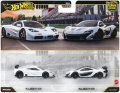 2026 HW CAR CULTURE "PREMIUM 2PACK" 【マクラーレン F1 GTR / マクラーレン P1 GTR】WHITE/RR