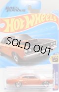 【"FAST & FURIOUS" 1970 CUSTOM PLYMOUTH ROAD RUNNER】MET.ORANGE