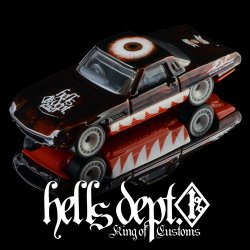 画像1: HELLS DEPT 2026 - DOUBLE LOSER[S] 【“GAZE” MAZDA COSMO (カスタム完成品）】DK.RED/RR （送料サービス適用外）