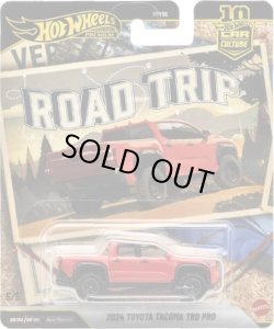 画像1: 【仮予約】PRE-ORDER - 2026 HW CAR CULTURE "ロードトリップ" 【2024 トヨタ タコマ TRD プロ】RED/RR(2026年11月中旬入荷予定）