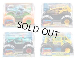 画像1: 【仮予約】PRE-ORDER - 2026 HW MONSTER TRUCKS! 【1/24 ビッグサイズ　Kアソート4種セット】ライノマイト/コンクリート クラッシャー/ドラゴナイザー/デモ デリバリー (2026年11月下旬入荷予定）(お取り置き不可）