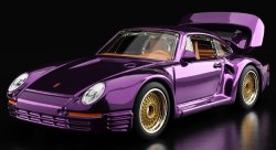 画像1: 【来年8月頃入荷予定】【仮予約】PRE-ORDER - 2026 RLC sELECTIONs 【PORSCHE 959 (リアフード開閉着脱タイプ)】  SPEC.PURPLE/RR(来年2027年8月頃入荷予定）