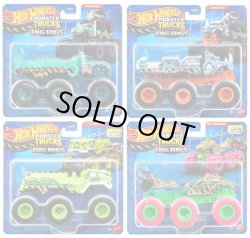 画像1: 【仮予約】PRE-ORDER - 2026 HW MONSTER TRUCKS! 【モンスタートラック トランスポーター Mアソート (4個入り）】(2026年11月下旬入荷予定）