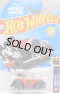 【MICKEY MOUSE CAR】RED-BLACK (NEW CAST)（お一人様1点まで）