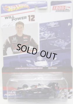 画像1: 2011 IZOD INDY CAR SERIES 【WILL POWER/VERIZON】 BLACK-WHITE/RR