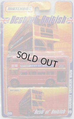 画像1: 2007 BEST OF BRITISH 【DOUBLE DECKER BUS】　RED (MATCHBOX TAMPO)