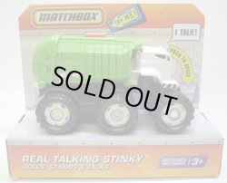 画像1: 1/50 ROCKY & FRIENDS TRUCKS 【REAL TALKING STINKY】 GREEN (ボタンを押すと立ち上がってしゃべります）