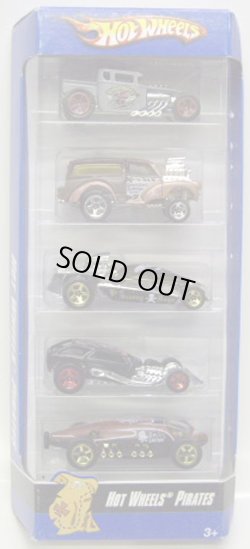 画像1: 2007 5PACK 【HOT WHEELS PIRATES】　Bone Shaker / Morris Wagon / Bon Voyage / Surf Crate / Lakester